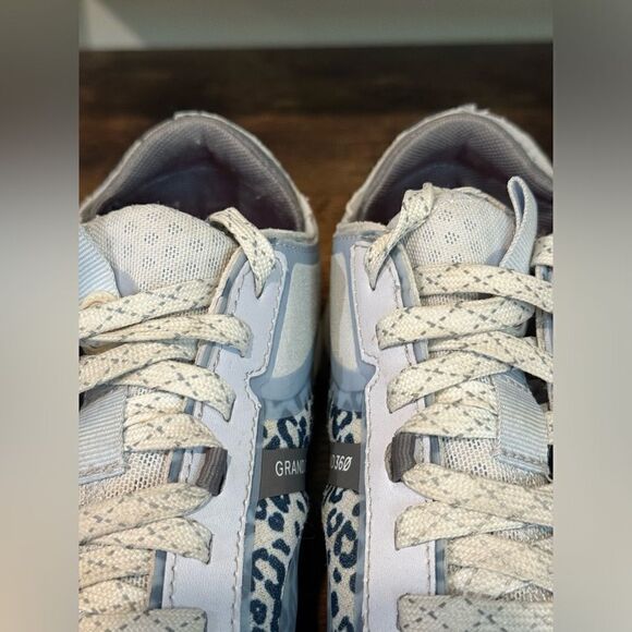 Cole Haan ZeroGrand Winner Tennis Sneaker blue animal print size 9.5 - Picture 6 of 10